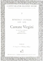 Cantate virgini fr 2 Soprane, 2 Violinen und Bc