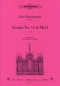 Sonate d-Moll Nr.11 op.148 fr Orgel