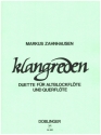 Klangreden fr Altblockflte und Querflte Partitur und Stimmen