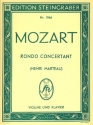 Rondo concertant B-Dur KV269 fr Violine und Klavier