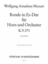 Rondo Es-Dur KV 371 fr Horn und Klavier