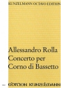 Concerto  per corno di bassetto Partitur