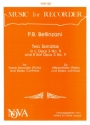 2 SONATAS OP.3 NOS.8+9 FOR TREBLE RECORDER AND B.C.