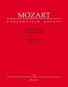 Smtliche Lieder  fr hohe Singstimme und Klavier