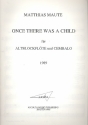 Once there was a Child  fr Altblockflte und Cembalo