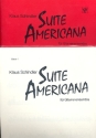 Suite Americana fr Gitarrenensemble Partitur und Stimmen