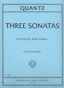 3 Sonatas for flute and piano