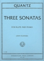 3 Sonatas for flute and piano
