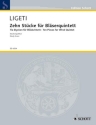 10 Stcke fr Blserquintett Studienpartitur