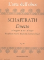 Duett B-Dur  fr Oboe (Flte, Violine) und Cembalo (Klavier)