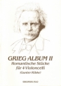 Grieg Album Band 2 Romantische Stcke fr 4 Violoncelli Stimmen