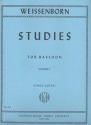 Studies vol.1 for bassoon