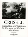 Introduktion und Variationen op.12 fr Klarinette und Orchester (Klavier) Partitur