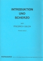 Introduktion und Scherzo fr Klavier solo