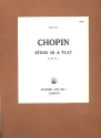 Study A flat major op.25,1 for piano