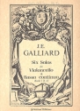 6 Solos vol.1 (nos.1-3) for violoncello and bc