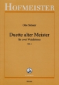 Duette alter Meister Band 2 für 2 Waldhörner Spielpartitur
