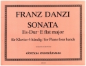 Sonate Es-Dur fr Klavier zu 4 Hnden