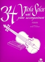 34 Viola Solos with piano accompaniment