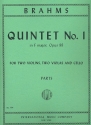 Quintett op.88,1 f major for 2 violins, 2 violas and cello parts