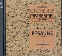 Orchester Probespiel CD für Posaune CD Orchesterbegleitung zur Solostimme