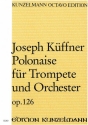 Polonaise op.126 fr Trompete und Orchester Partitur