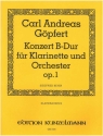 Konzert B-Dur op.1 fr Klarinette und Orchester fr Klarinette und Klavier