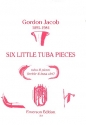 6 little Tuba Pieces for tuba and piano