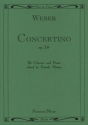 Concertino op.26 for clarinet and piano