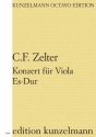 Konzert Es-Dur fr Viola und kleines Orchester Partitur