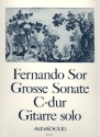 Groe Sonate C-Dur op.22 fr Gitarre solo