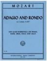 Adagio and Ronde c minor KV617 for Harmonica (or Piano) Flute, oboe, viola and cello parts