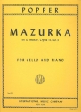 Mazurka g minor op.11,3 for cello and piano