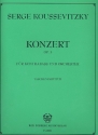Konzert fis-Moll op.3 für Kontrabass und Orchester (ohne Harfe, mit Pauke und Trompete) Studienpartitur Din A4