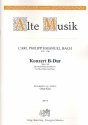 Konzert B-Dur Wq164 fr Oboe (Flte) und Klavier