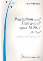 Prludium und Fuge g-Moll op.16,1 fr Orgel