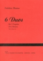 6 Duos Band 2 (Nr.4-6) fr 2 Fagotte