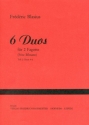 6 Duos Band 2 (Nr.4-6) fr 2 Fagotte