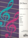 28 Duos for flute and clarinet