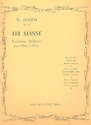 Air Suisse op.20 variations brillantes pour flte et piano