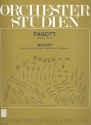 Orchesterstudien fr Fagott Sinfonien, Serenaden, Divertimenti, Chorwerke