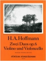 2 Duos op.6 fr Violine und Violoncello