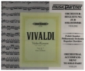 Konzert E-Dur für Violine und Orchester CD mit der Begleitung zur Solostimme Play-Along-CD mit der Orchesterbegleitung zur Solostimme