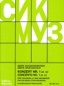 Konzert Nr.1 op.107 fr Violoncello und Orchester Klavierauszug