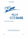 Alla gitana pour flute et piano