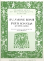 4 Sonatas for 2 treble instruments and bc (quarto libro)