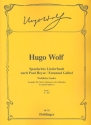 Weltliche Lieder aus dem spanischen Liederbuch Band 1 fr tiefe Stimme und Klavier