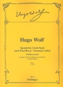 Weltliche Lieder aus dem spanischen Liederbuch Band 1 fr tiefe Stimme und Klavier