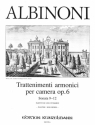 Trattenimenti armonici per camera op.6 Band 4 (Nr.9-12) fr Violine, Violoncello und Bc Violoncello und Bc