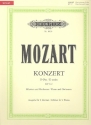 Konzert D-Dur KV537 fr Klavier und Orchester fr 2 Klaviere